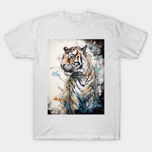 Beautiful Watercolor Tiger T-Shirt